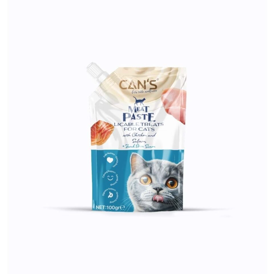 Cans Chicken Salmon Et Ezmesi 100 gr (12'li)