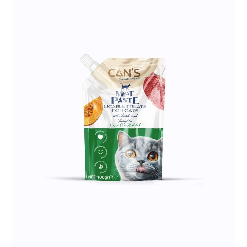 Cans Lamb Pumpkin Et Ezmesi 100 gr (12'li)